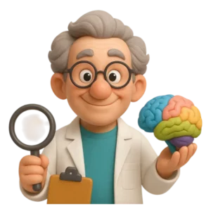 Prof Mag en pleine démonstration d'un atelier cognitifs pour séniors